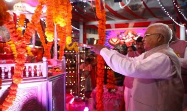 नवरात्रि माँ अम्बे की भक्ति का पावन पर्व : राज्यपाल श्री पटेल