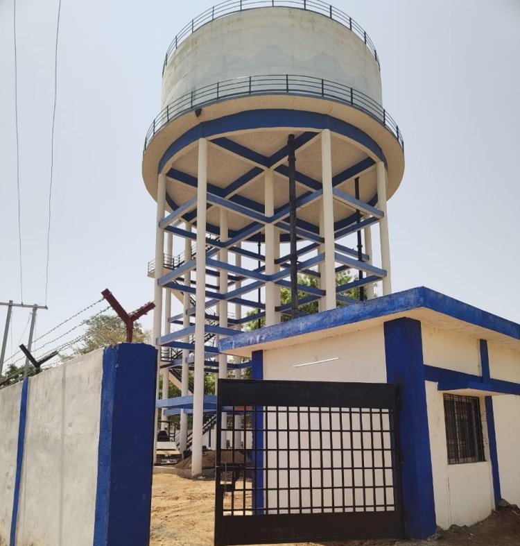 साँईखेड़ा समूह जल-प्रदाय परियोजना का कार्य अंतिम चरण में