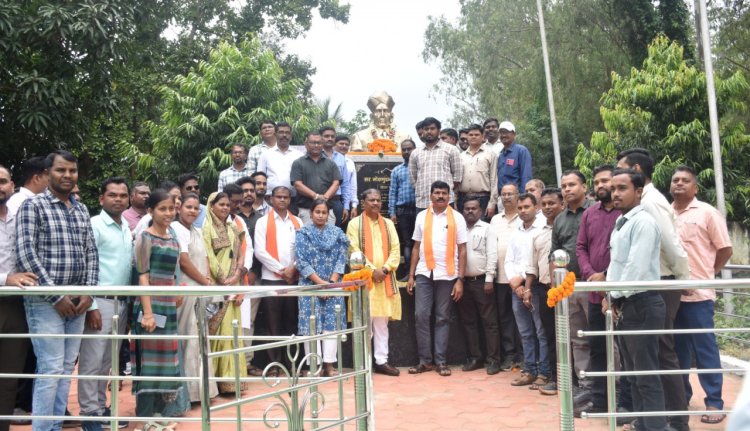 रायपुर : वन मंत्री श्री केदार कश्यप ने किया भारत रत्न विश्वेश्वरैया को नमन