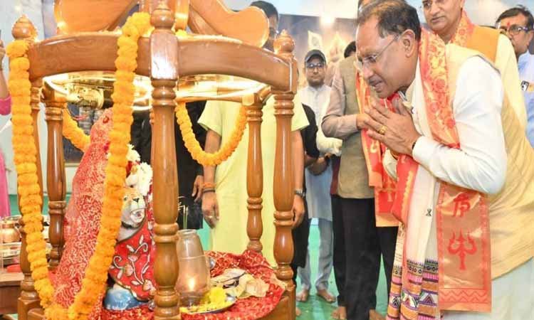 रायपुर : उत्साह, उमंग और सद्भावना बढ़ाने का पर्व है नवरात्रि : मुख्यमंत्री श्री साय