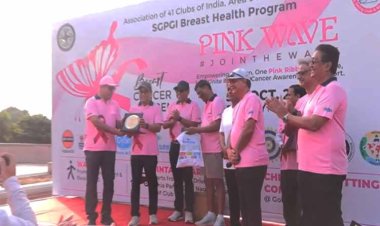 लखनऊ में ब्रेस्ट कैंसर जागरूकता वॉकाथन, “अर्ली डिटेक्शन सेव्स लाइव्स” का संदेश