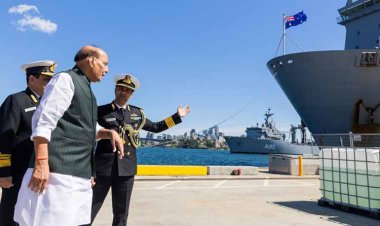 सिडनी में राजनाथ सिंह का नौसैनिक दौरा: भारत-ऑस्ट्रेलिया रक्षा साझेदारी में नया अध्याय