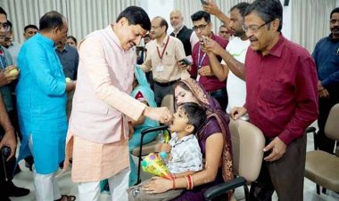 दो बूंद जिंदगी की, दो बूंद स्वस्थ राष्ट्र के निर्माण की : मुख्यमंत्री डॉ. यादव