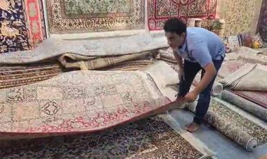 भदोही में इंडिया कारपेट एक्सपो में विदेशी खरीदारों की बढ़ी संख्या, अमेरिकी टैरिफ चिंता के बीच निर्यातकों को उम्मीद