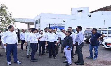 प्रधानमंत्री मोदी का छत्तीसगढ़ प्रवास: राज्योत्सव स्थल का अपर मुख्य सचिव ने किया जायजा