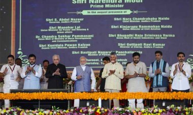 प्रधानमंत्री मोदी ने आंध्र प्रदेश के कुरनूल में 13,430 करोड़ के विकास परियोजनाओं का किया उद्घाटन