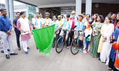 मुख्यमंत्री डॉ. मोहन यादव ने ‘पेडल टू प्लांट – नया भारत, हरा भारत’ अभियान को हरी झंडी दिखाकर किया शुभारंभ