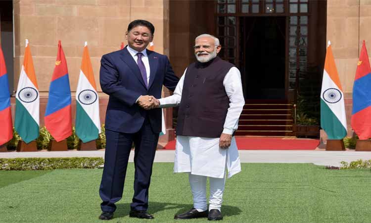 भारत-मंगोलिया संबंधों को नई ऊर्जा: प्रधानमंत्री मोदी और राष्ट्रपति खुरेल्सुख की नई साझेदारी