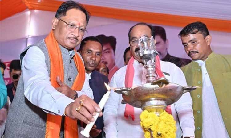 रायपुर : मुख्यमंत्री श्री विष्णुदेव साय सर्व पिछड़ा वर्ग समाज के स्थापना दिवस में हुए शामिल