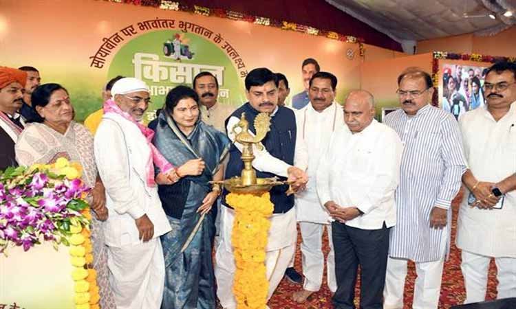 किसान हमारी अर्थव्यवस्था की हैं रीढ़: मुख्यमंत्री डॉ यादव