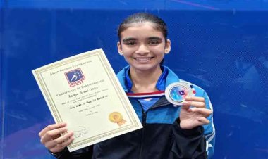 आराध्या पोरवाल ने जीती जूनियर नेशनल स्क्वैश चैंपियनशिप-2025