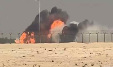 दुबई एयर शो में तेजस लड़ाकू विमान क्रैश, भारतीय वायुसेना के पायलट की मौत