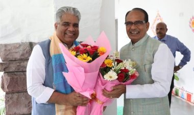 मुख्यमंत्री श्री चौहान से मिले केंद्रीय मंत्री श्री यादव