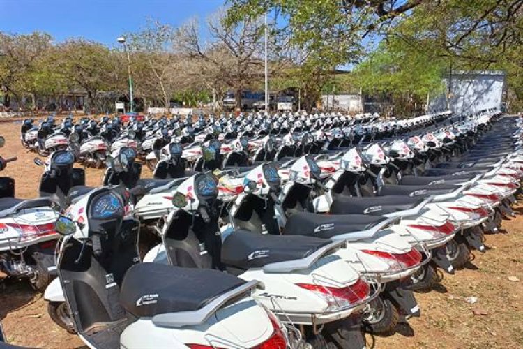 मुख्यमंत्री श्री चौहान महिला पुलिस को 250 दोपहिया वाहनों की सौंपेंगे चाबी