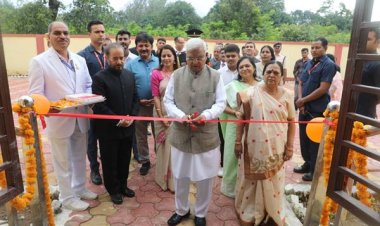 राज्यपाल श्री पटेल ने राजभवन पचमढ़ी में एक करोड़ 12 लाख से अधिक के निर्माण कार्यों का किया लोकार्पण