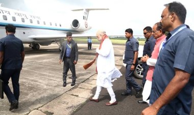 केंद्रीय गृह मंत्री श्री शाह भोपाल से ग्वालियर के लिये रवाना हुए