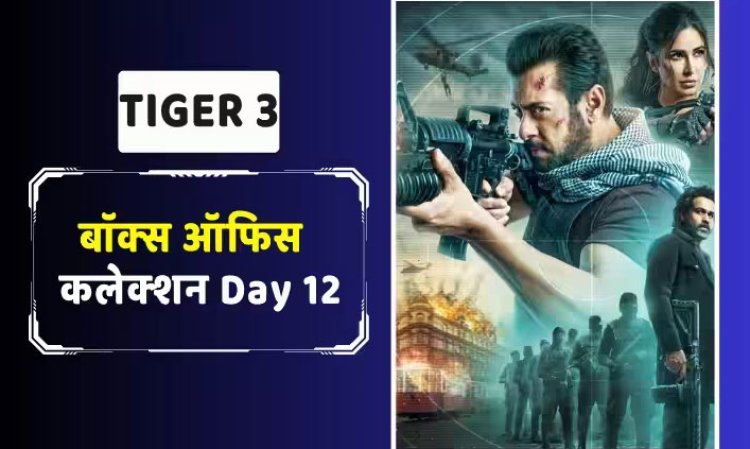 Tiger 3 Box Office Collection Day 12: ‘टाइगर 3’ की बॉक्स ऑफिस पर रफ्तार पड़ी सुस्त,अब 5 करोड़ भी नहीं कमा पा रही फिल्म, 12वें दिन का कलेक्शन जान लगेगा तगड़ा झटका