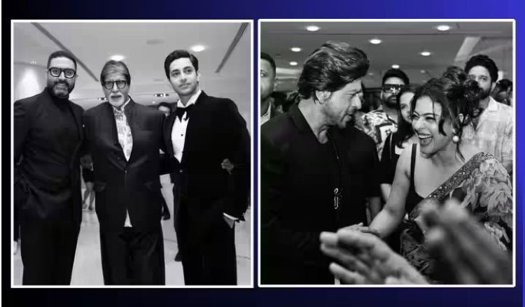 The Archies: काजोल संग मजाक करते  दिखे SRK तो अभिषेक-अगस्त्य संग पोज देते दिखे अमिताभ, द आर्चीज' के प्रीमियर की Inside तस्वीरें आई सामने