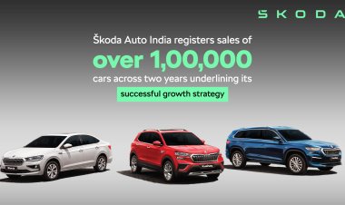स्कोडा ऑटो इंडिया ने दो सालों में 1,00,000 से ज्यादा कारों की बिक्री दर्ज की
