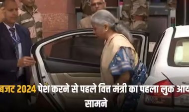 Budget 2024: बजट वाले दिन वित्त मंत्री ब्लू रंग की साड़ी में दिखीं, हर बार बजट पेश करते हुए ऐसे बदले लुक