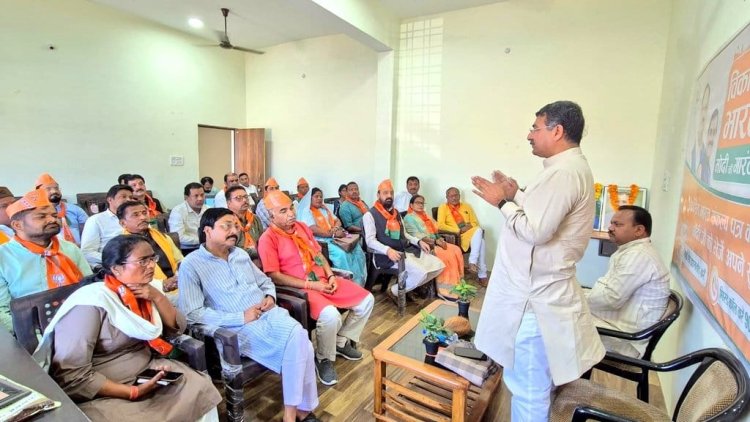यह लोकसभा चुनाव देश को विश्व गुरू बनाने का चुनाव है - श्री हितानंद जी