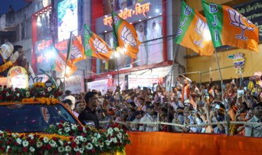 प्रधानमंत्री जी के स्वागत के लिए उमड़ा जनसैलाब, भगवामय हुई जबलपुर की सड़कें