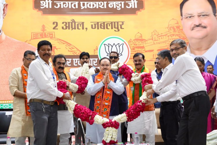 देश की जनता ने भ्रष्टाचारियों को सबक सिखाने का मन बना लिया है - श्री जगत प्रकाश नड्डा