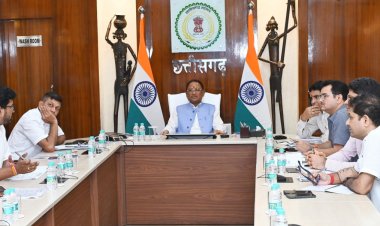 रायपुर : मुख्यमंत्री श्री विष्णु देव साय ने अपना अनुभव साझा कर राजस्व अमले को दिया बड़ा संदेश