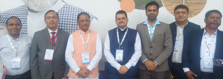 रायपुर : मुख्यमंत्री श्री विष्णु देव साय चौथे ’ग्लोबल रिन्यूएबल एनर्जी इन्वेस्टर्स मीट एंड एक्सपो’ (री-इन्वेस्ट) में शामिल हुए