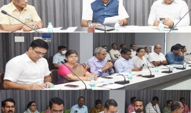 रायपुर : जनसम्पर्क आयुक्त ने विभागीय अधिकारियों से काम-काज की जानकारी ली