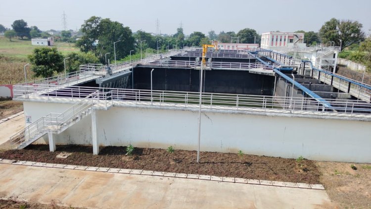 छिंदवाड़ा में 233 करोड़ रूपये की सीवरेज परियोजना का कार्य अंतिम चरण में