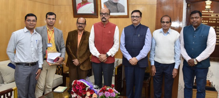 रायपुर : राज्यपाल श्री डेका का किया गया प्रकृति परीक्षण