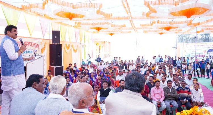 सुरखी विधानसभा क्षेत्र के हर गांव में होगी शहरों जैसी व्यवस्थाएं : खाद्य मंत्री श्री राजपूत