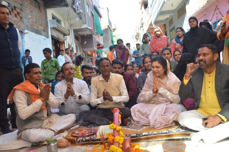 निर्माण कार्य में गुणवत्ता का ध्यान रखें ठेकेदार : राज्य मंत्री श्रीमती गौर