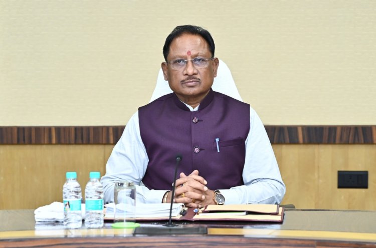 रायपुर : मुख्यमंत्री श्री विष्णु देव साय की अध्यक्षता में मंत्रालय, महानदी भवन में कैबिनेट की बैठक शुरू