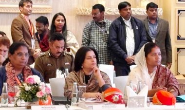 रायपुर : मंत्री श्रीमती राजवाड़े उदयपुर में महिला एवं बाल विकास मंत्रालय द्वारा आयोजित चिंतन शिविर में हुई शामिल