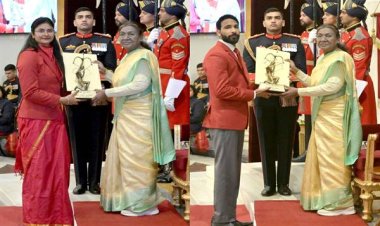 मुख्यमंत्री डॉ. यादव ने पैरालम्पिक खिलाड़ी रूबीना और कपिल को अर्जुन अवॉर्ड 2024 से सम्मानित होने पर दी बधाई