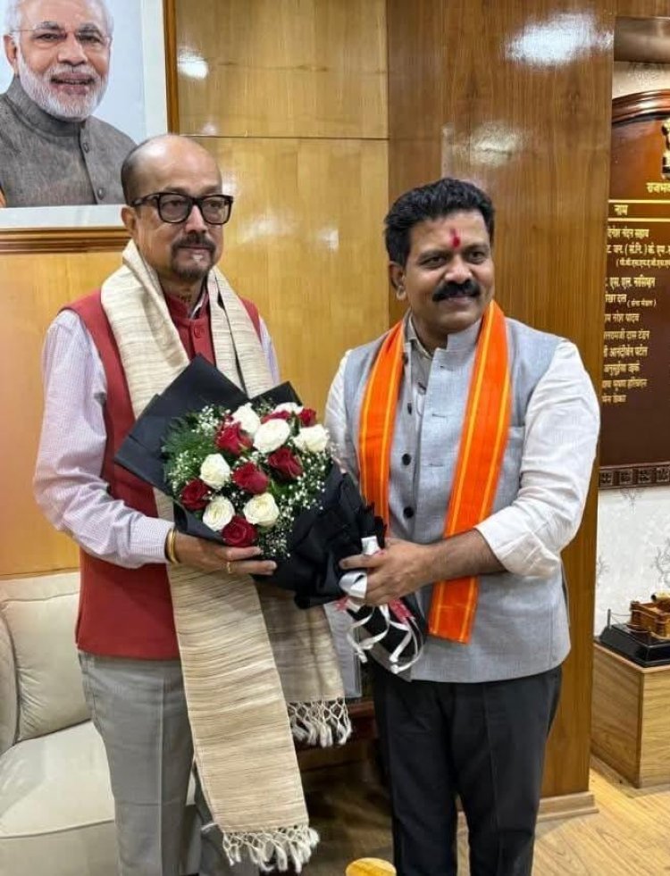रायपुर : राज्यपाल श्री डेका को उपमुख्यमंत्री श्री विजय शर्मा ने दी नए वर्ष की शुभकामनाएं