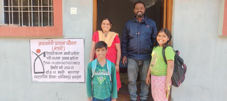 रायपुर : शहरी स्लम बस्तियां अब विकसित कॉलोनी का ले रही आकार