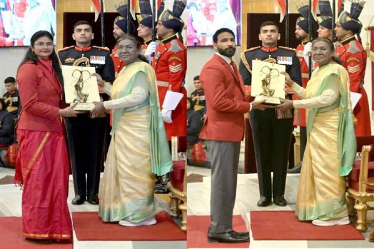 मुख्यमंत्री डॉ. यादव ने पैरालम्पिक खिलाड़ी रूबीना और कपिल को अर्जुन अवॉर्ड 2024 से सम्मानित होने पर दी बधाई