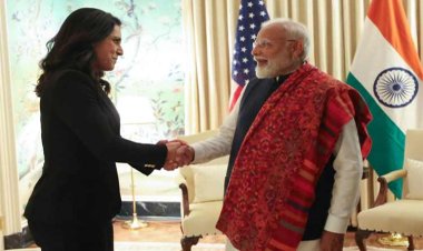 PM Modi meet Tulsi Gabbard: वाशिंगटन पहुंचते ही सबसे पहले अमेरिका की इंटेलिजेंस डायरेक्टर से मिले पीएम मोदी, जानें क्यों