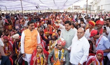 पाणिग्रहण संस्कार का भारतीय संस्कृति में महत्वपूर्ण : मुख्यमंत्री डॉ. यादव