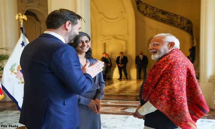 अमरीका के उप-राष्ट्रपति जे.डी. वैंस कल से भारत की चार दिन की यात्रा पर रहेंगे