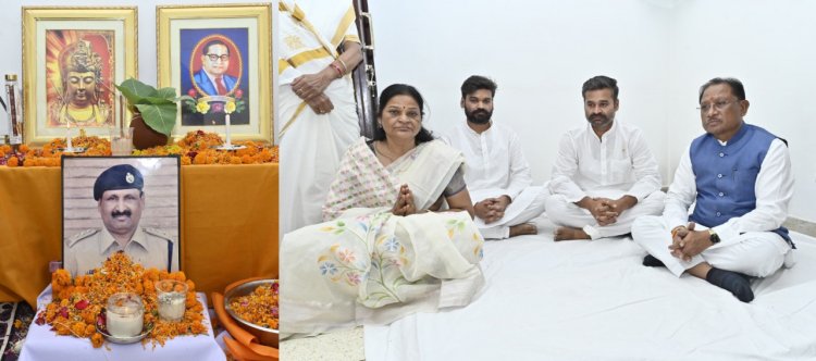रायपुर : मुख्यमंत्री श्री विष्णु देव साय ने स्वर्गीय श्री बहादुर सिंह जागृत को श्रद्धांजलि अर्पित की