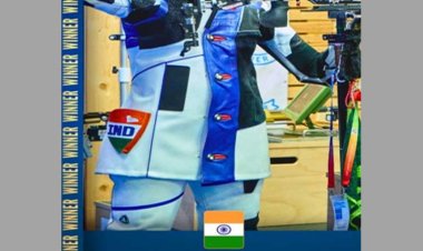 भारत की शांभवी श्रवण क्षीरसागर ने जर्मनी के सुहल में आईएसएसएफ निशानेबाजी जूनियर विश्व कप में स्वर्ण पदक जीता