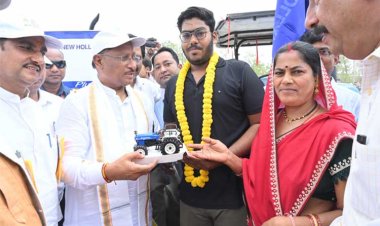 रायपुर : छत्तीसगढ़ में विकसित कृषि संकल्प अभियान का शुभारंभ