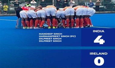 हॉकी: भारत ने डब्लिन में खेले गए मुकाबले में आयरलैंड को 2-1 से हराया