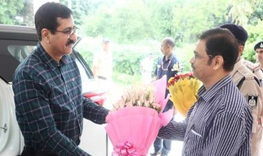 मनोनीत मुख्य न्यायाधिपति का राजभवन में हुआ आगमन
