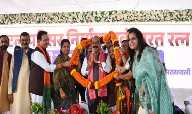 रायपुर : प्रदेश के उपमुख्यमंत्री श्री अरुण साव ने सरायपाली में 13 विकास कार्यों का किया लोकापर्ण एवं भूमिपूजन