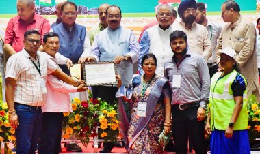रायपुर : सुकमा नगर पालिका परिषद को विशेष श्रेणी पुरस्कार